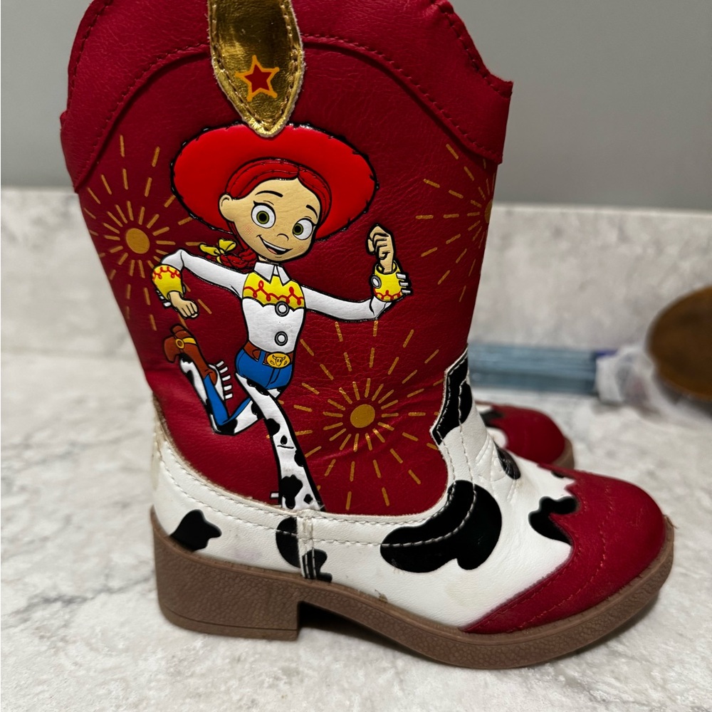 Disney Red and White Boots for Adventure
